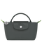 Graphite Le Pliage Green Pouch with handle